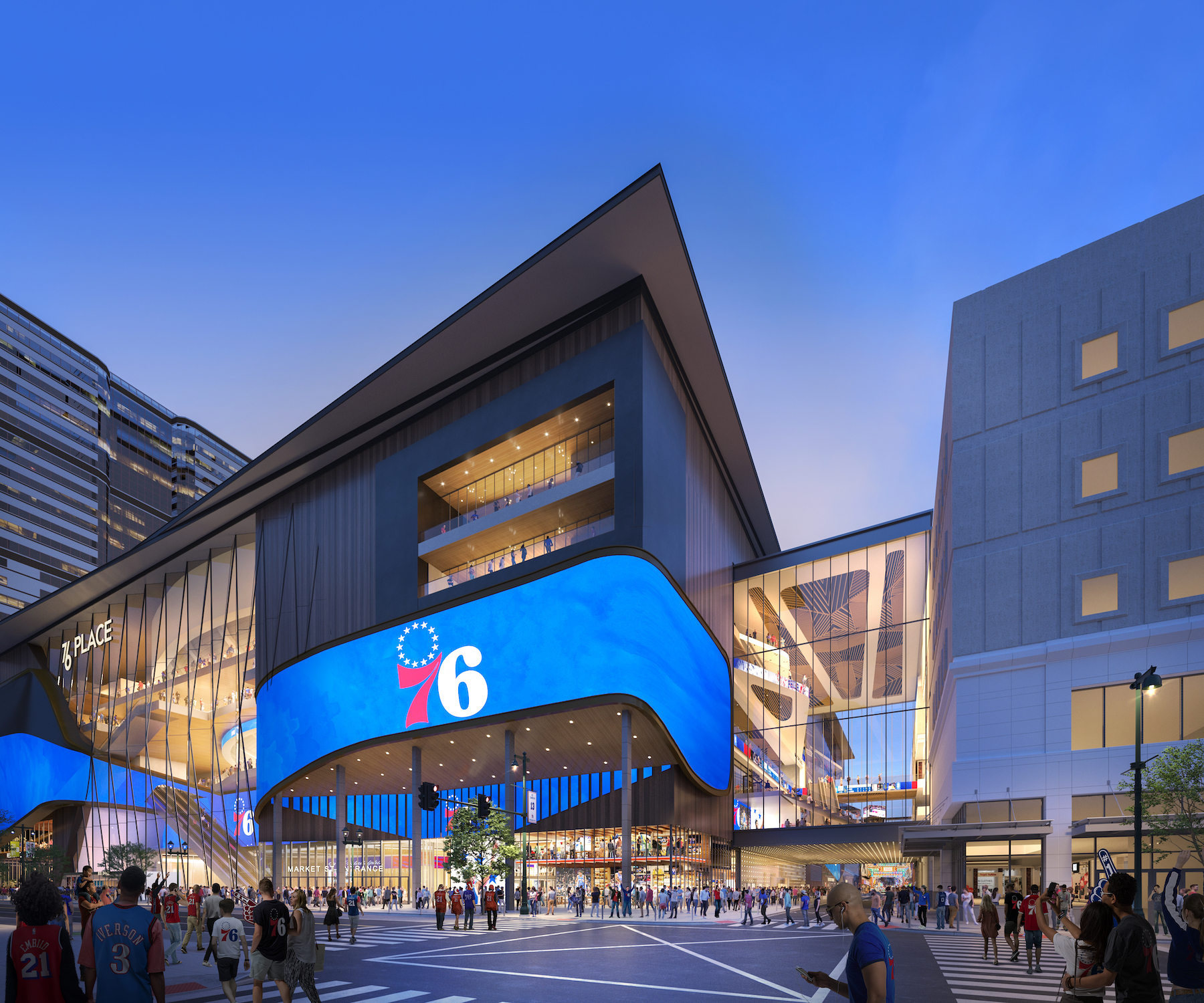 Sixers Arena: City Council Approves Sixers' Center City Arena Plan - 76 ...